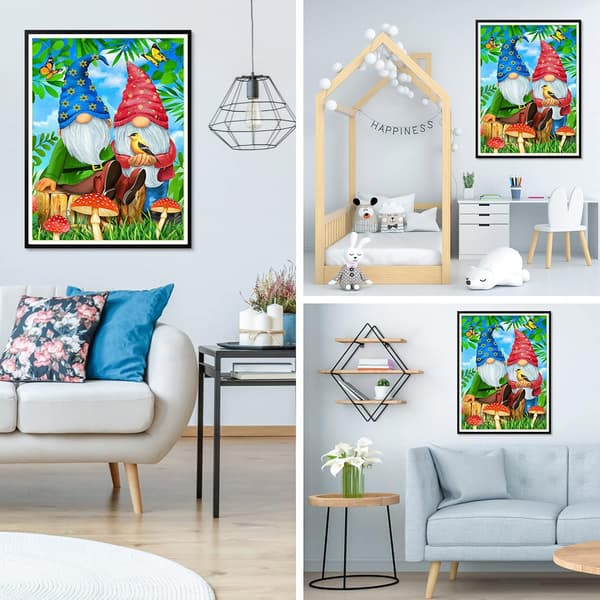 5D diamantmaleri 30x40cm juledekorasjon 23