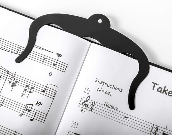 Noteklips, sideholder - Notearkholdere, kokebokklips