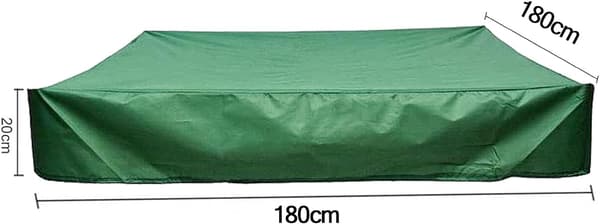 (L)Sandpit presenning, Sandpit deksel, Vanntett sandpit, Sandpit deksel