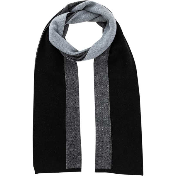 Merinoullscarf för män, lång vinterhalsduk med presentförpackning