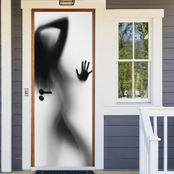 (38.5*200cm*2stk) 3D-effekt plakat dørklistremerke 7