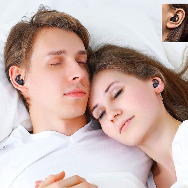 Ørepropper til at sove, støjreducerende silikone øreprop, S