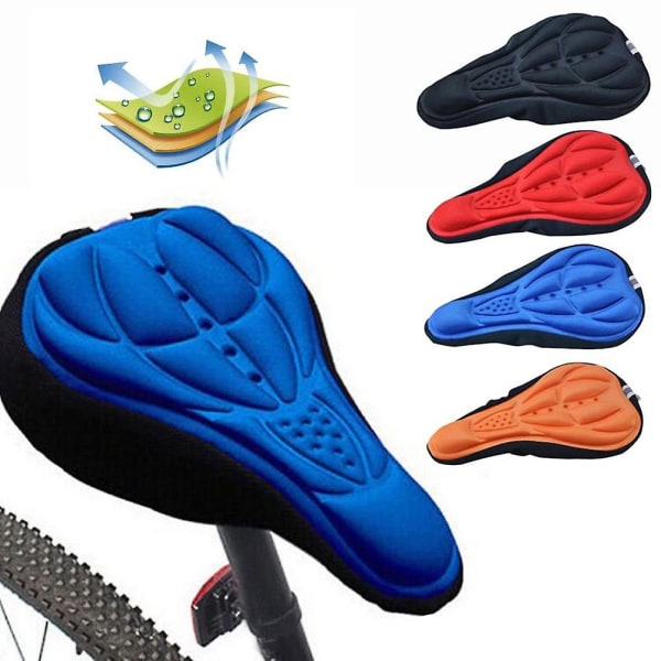 Mountain Bike Saddle Breathable Cushion Cover Road Bike Thic