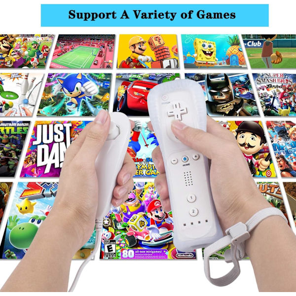 Wii-fjärrkontroll med Nunchuck Wii-fjärrkontroll med Nunchuk W