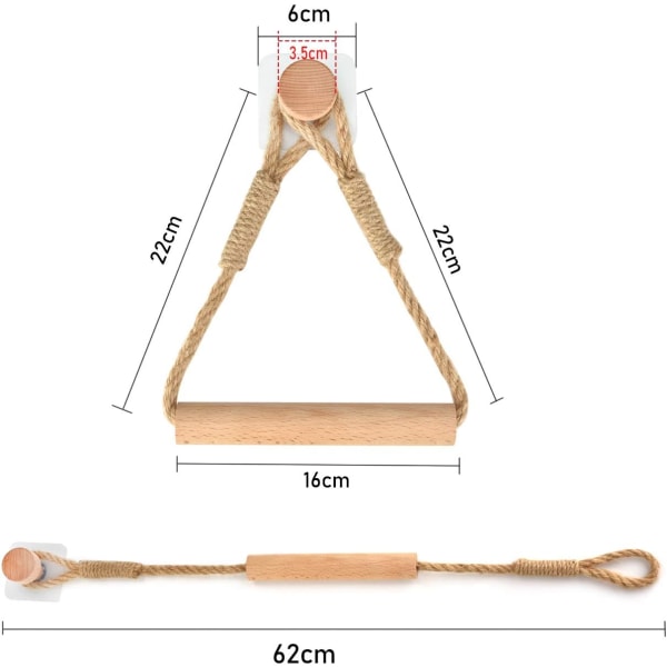 Selvklebende toalettpapirholder, toalettpapirholder