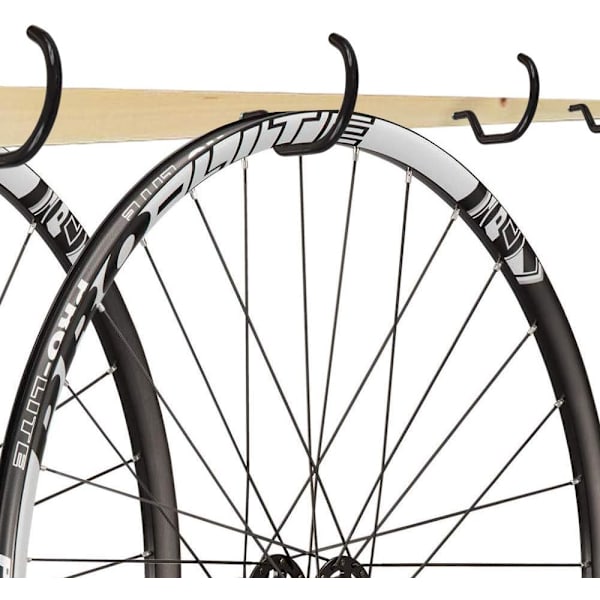 10-pack standard rostfria cykelställskrokar