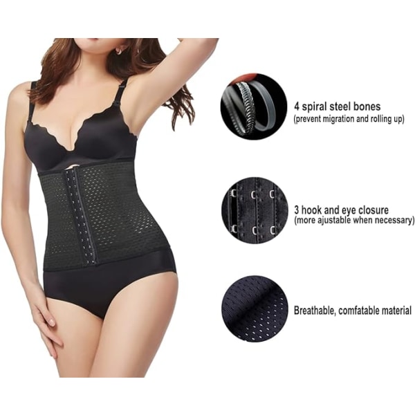 kvinders hale korset figur shaper træning underbust korset cinch