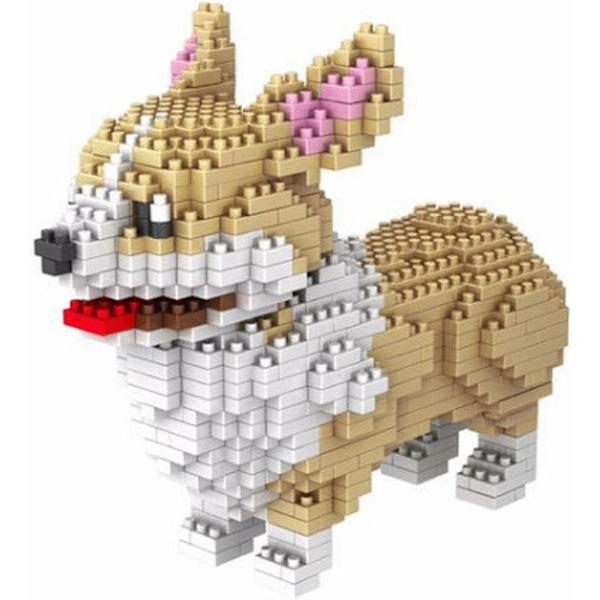 （Jul）Figur att montera med nanoblock (stil 3)