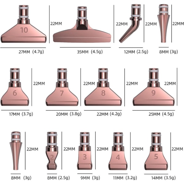 Diamantmaleri Pen Drill til DIY Diamantbroderi 5D Neglekunst Dekoration Drill Tip til Hobby Dia