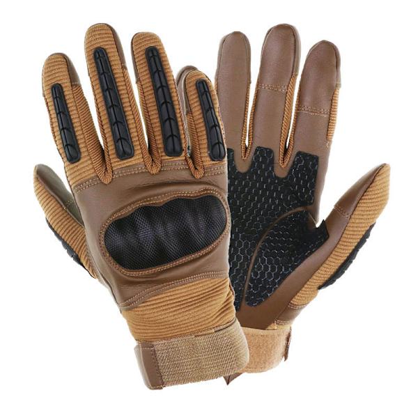 （brun）Armé Special Ops Full Finger Assault Handskar/Lättvikts As