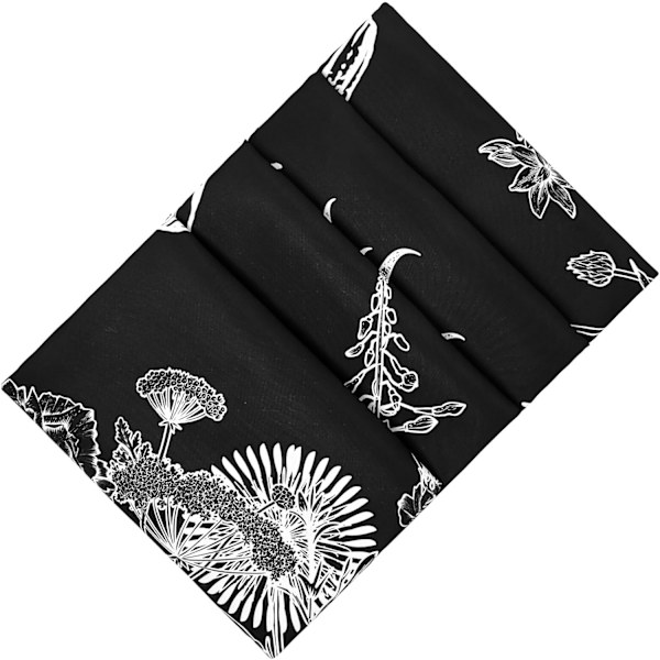 Estetisk fjärilstapet Växter Blommor Tapestries Boho Moth