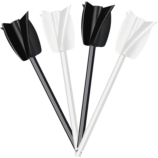 4 stk. Resin Mixer Paddles til Resin Boremaskine, Epoxy Mixer Tilbehør til Boremaskine, Farvemixer/Farveomrører til Blanding af Resin, Epoxy, Silikoneforme