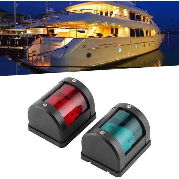 3x2x1,5 tuuman LED-veneenavigointivalot, pari signaalivaloja IP