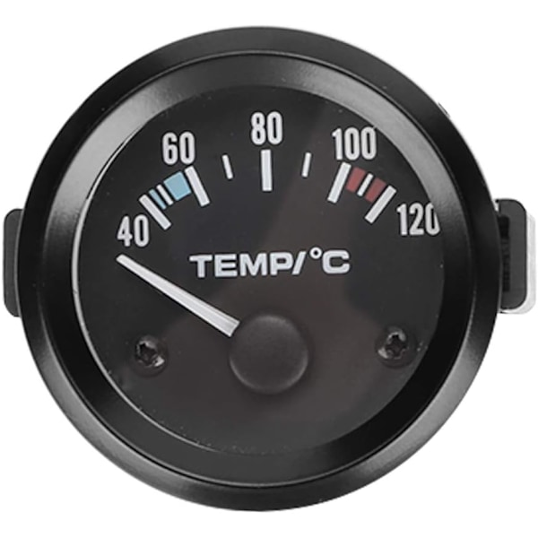 Elektrisk vandtemperaturmåler, 12V DC 2\" 40℃ - 120℃ Universal bil lastbil LED digital vandtempera