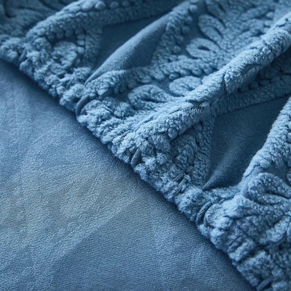 Sininen 200 cm cover, Stretch tikattu pölytiivis murskaus