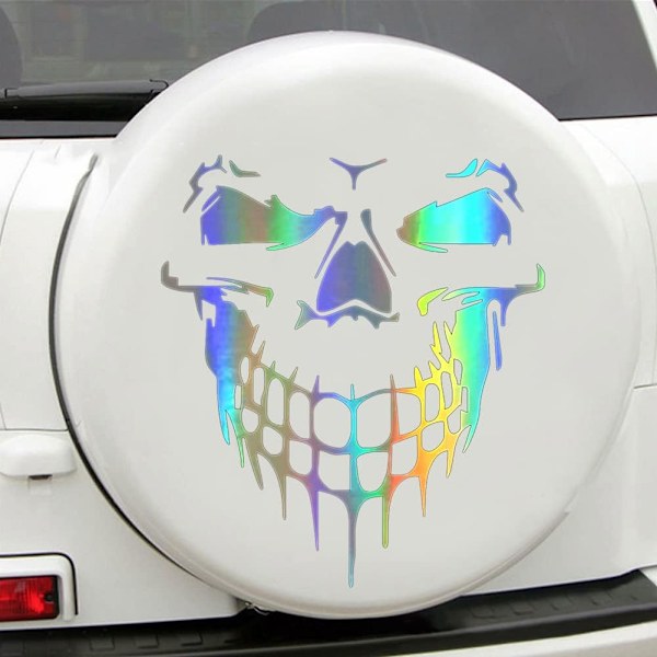Färgskelett Bilstickers Bilstickers Skelett Skelett C
