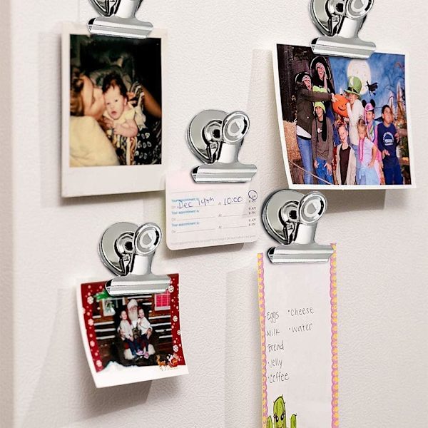Magneettiset klipit, 24 kpl, jääkaappimagneetteja, jääkaappimagneetteja, Frid