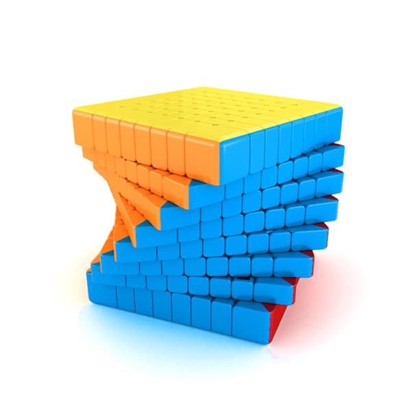 Rubiks terning niveau 6, 1 stk.