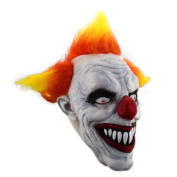 Uhyggelig Halloween-maske - Unikt design til uhyggelige Halloween-masker - Realistiske ansigtskostumer - De mest skræmmende masker