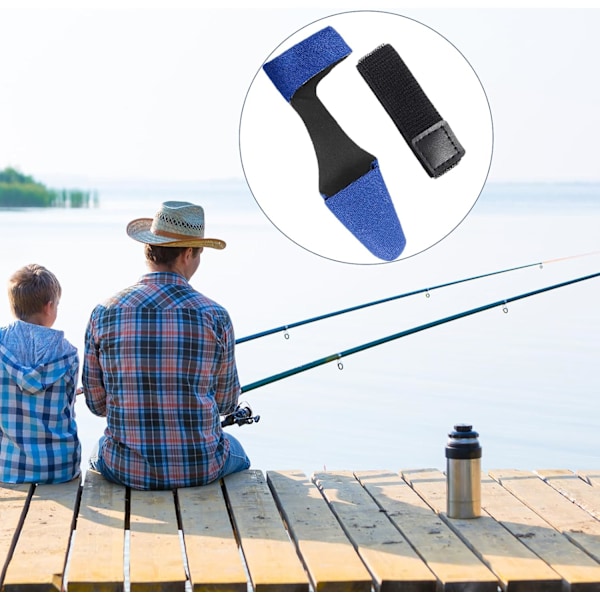 Fiskespöband, Fiskespöremmar, Halkfria Fiskespöband, Elastiska Fiskespöskydd, Justerbara för Fiskespön Badmintonracketar