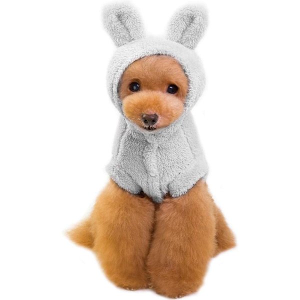 Mjuka och varma små hundpyjamas valp rockar, söta Chihuahua jul kläder outfits kostymer för C