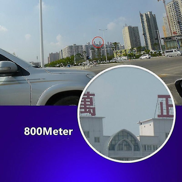 500X25 HD Kraftige Kikkert 2000m Lang Afstand Foldbar Mini