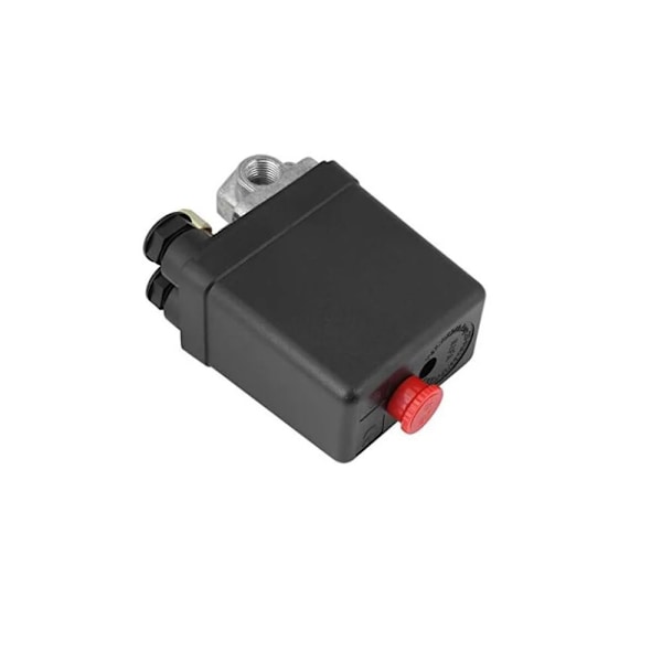 240V 16A Port 90PSI -120PSI Luftkompressor Tryckbrytare Kontrollregulator Med Mätningar För R