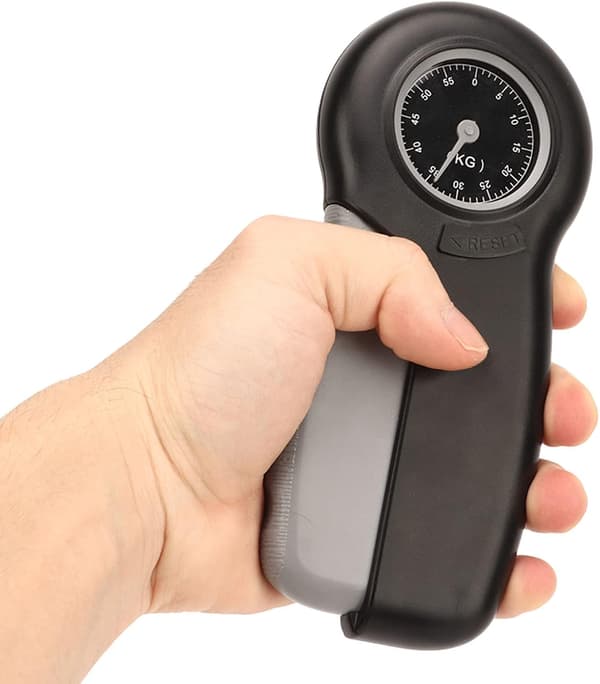 Grebstyrke Træner, Grebstyrke Tester Hånd Dynamometer Ergonomisk Grebstyrke Måleapparat Greb Dynamometer