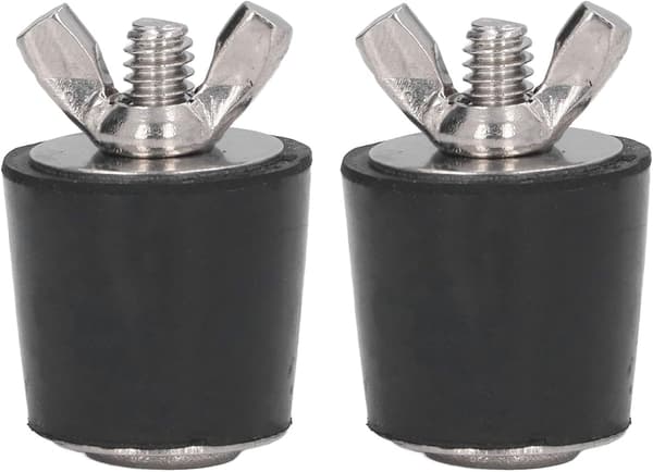 2 Stycken Vinterpoolpluggar Gummi Poolpluggar Koniska Vinterpluggar Pooltillbehör 25mm