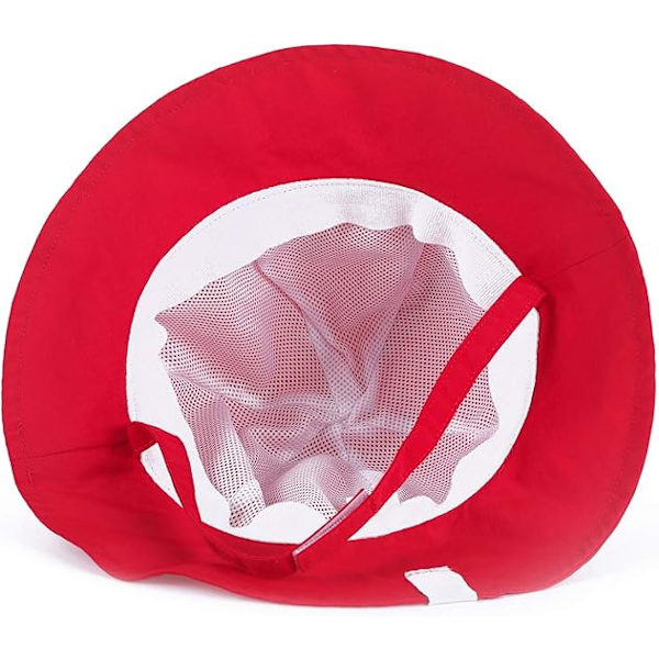 Baby solhatt småbarn sommarhatt UPF 50+ hinkhatt pojke anti-ultraviolett solhatt Crab brim hat