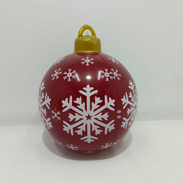 Oppblåsbar juleballong for barn, julepynt