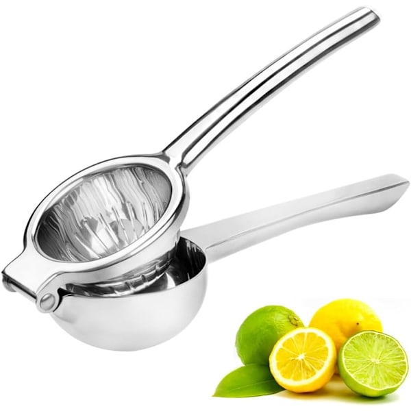 Manuel Citronpresser, Manuel Citruspresser, Manuel Citruspresser i 304 Rustfrit Stål, Antikorrosion, til Citron, Appelsin