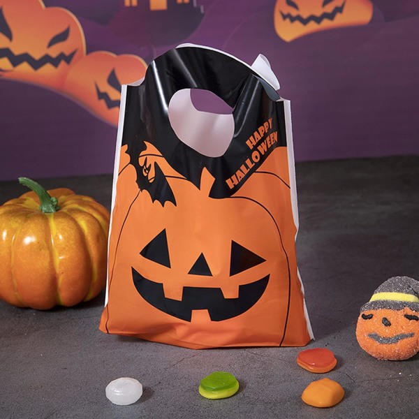 50 sacs de bonbons halloween sac fourre-tout halloween sac à bisc