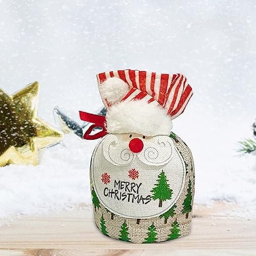 Julsnöre Presentpåsar Blandade Present Äpple Inslagning Goodi