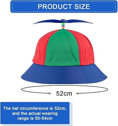 Regnbue Propell Hat Propell Bucket Hat Morsom Fargerik Propell