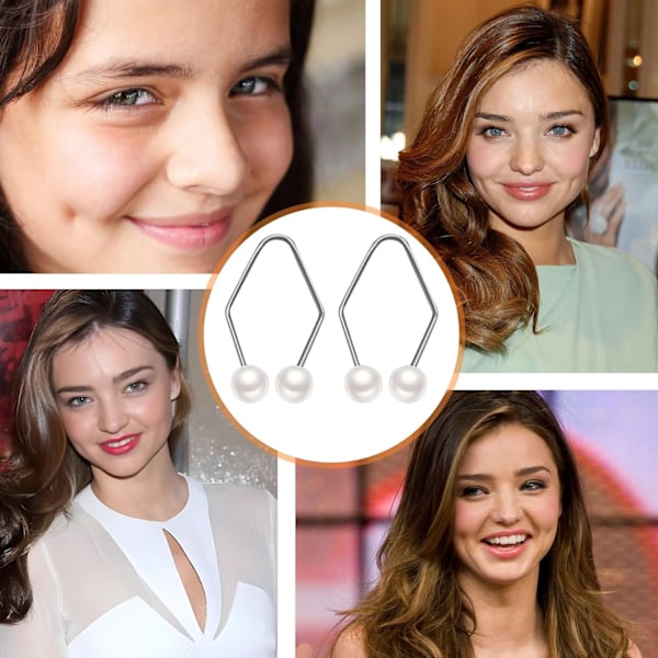 (musta) Dimple Maker 2 kpl Dimple Trainer Kasvojen Dimple Trainer Poski Dimple Training Tool Facial Smil