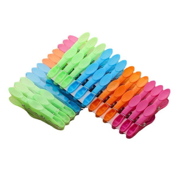 Clothespins, 48 ​​Pieces Plastic Clothespin for Clothesline, Heav