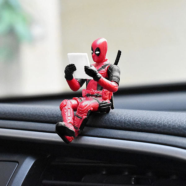 Bilpynt, sjov anime deadpool bilpynt, instrumentbræt