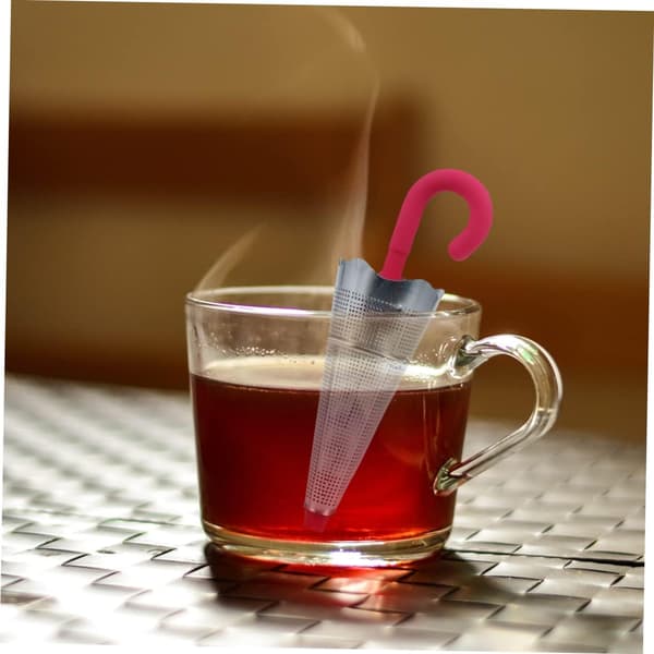 Silikone Te Si Rustfrit Stål Te Infuser Genanvendeligt Bladfilter til Hjemmet