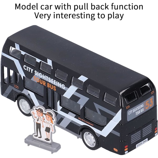 Lasten bussilelu, malli bussi Toy City Tour Simulation