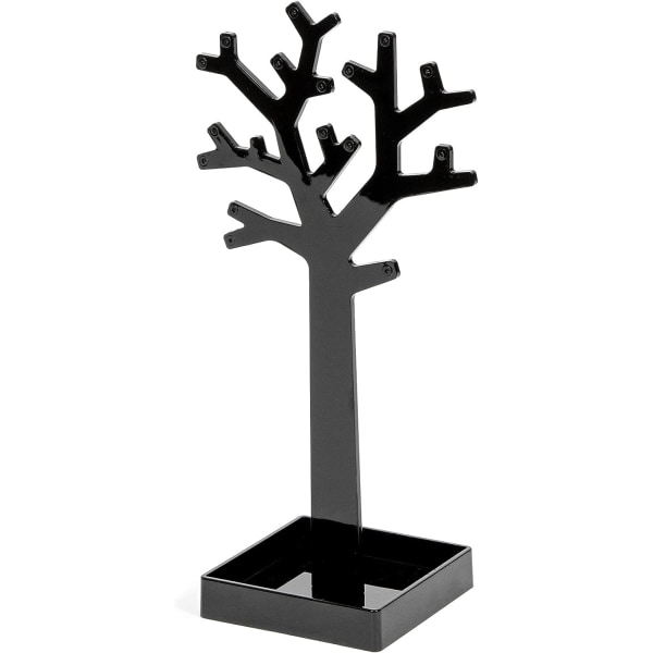 Kompaktor, Smykketræ, Sort, Størrelse: 9,9*9,9*29CM cm cm
