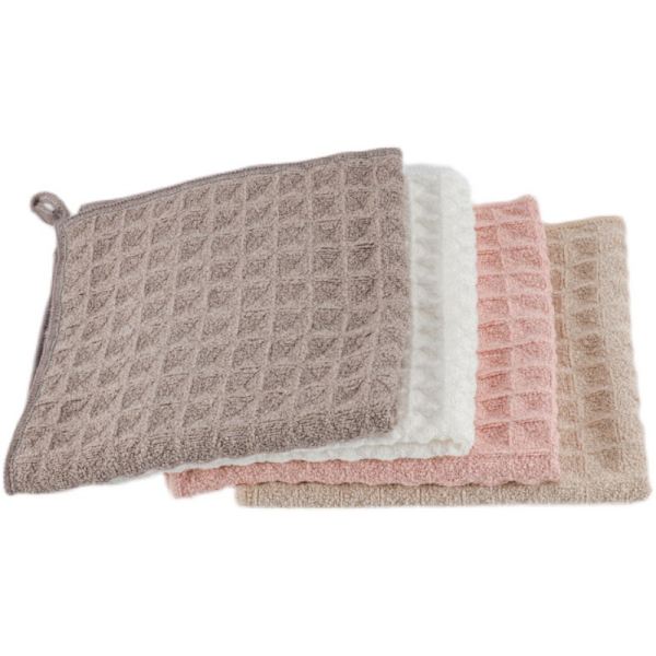 4X Håndkle (med 10X kroker), Kaffemaskin rengjøringsklut Bar tørker en