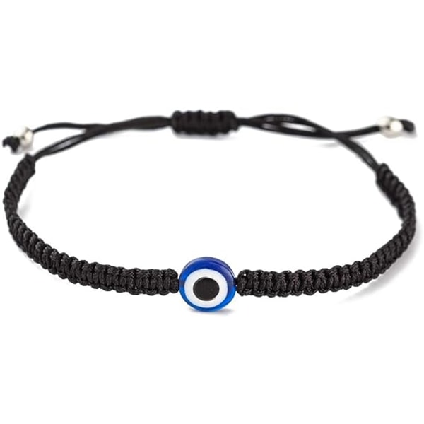 Håndlaget Ondt Øye Snøre Armbånd for Kvinner Menn Jenter Gutter B