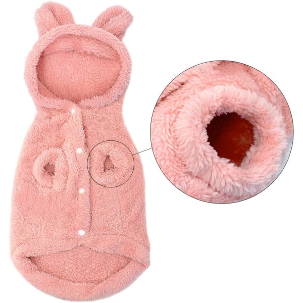 Pehmeät ja lämpimät pienen koiran pyjama-asunnut, söpöt chihuahua-jouluvaatteet, asut C:lle