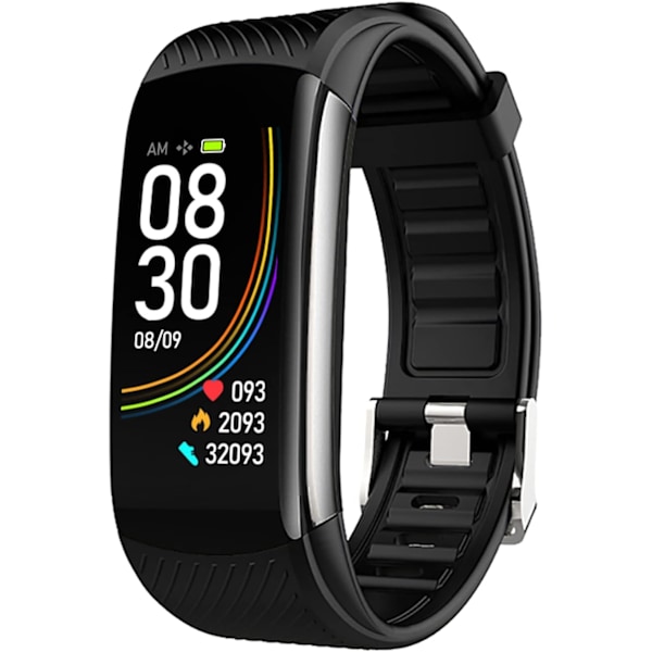Smart Armbånd/Smartwatch til Sundhed og Fitness Tracker, Temperatur/Blodtryk og Oxygen/Hjerterytme/Søvn/Sp