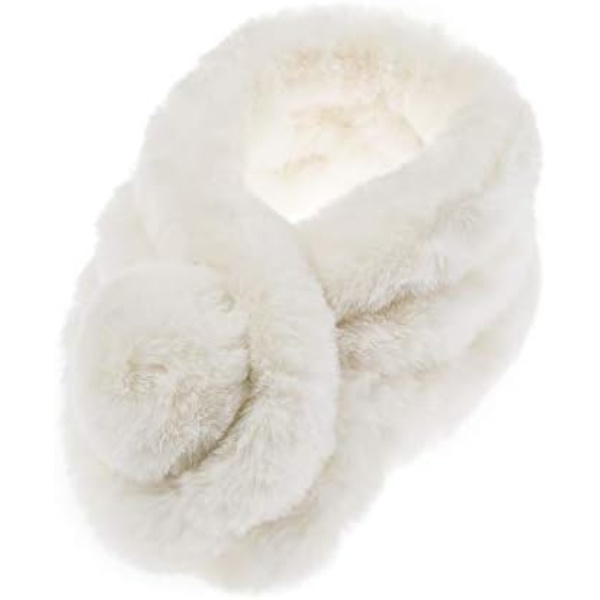 Sjal för Kvinnor, Konstgjord Päls, Halsduk, Shrug för Vår, Höst, Vinter, Kappa, Klänning