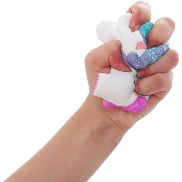 Enhörning Squishy Fidget Leksaker Barnpresenter Festgåvor Långsam Stigande