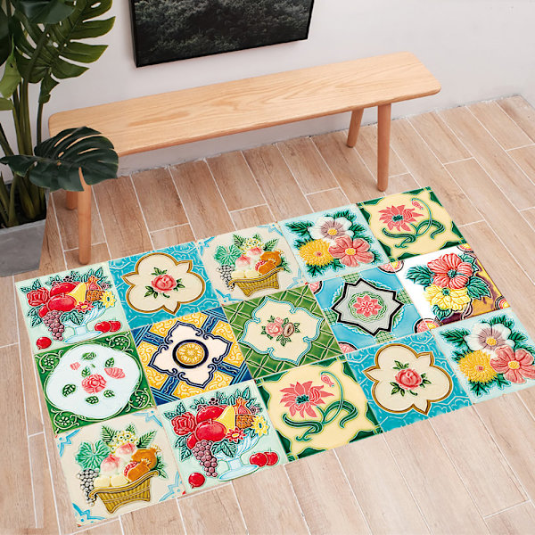 20 ark (15 x 15 cm) Mandala väggstickers - PVC - Vattentät（stil 3）