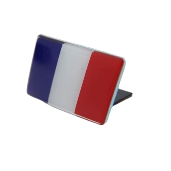 Aluminium Frankrike Flagga Badge Galler Emblem Bildekal Dekal U