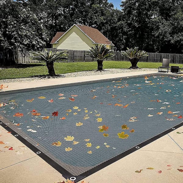 Poolnätsskydd, Poolskydd, Poolskyddsnät (Storlek: 3×5m (10×16.4ft))